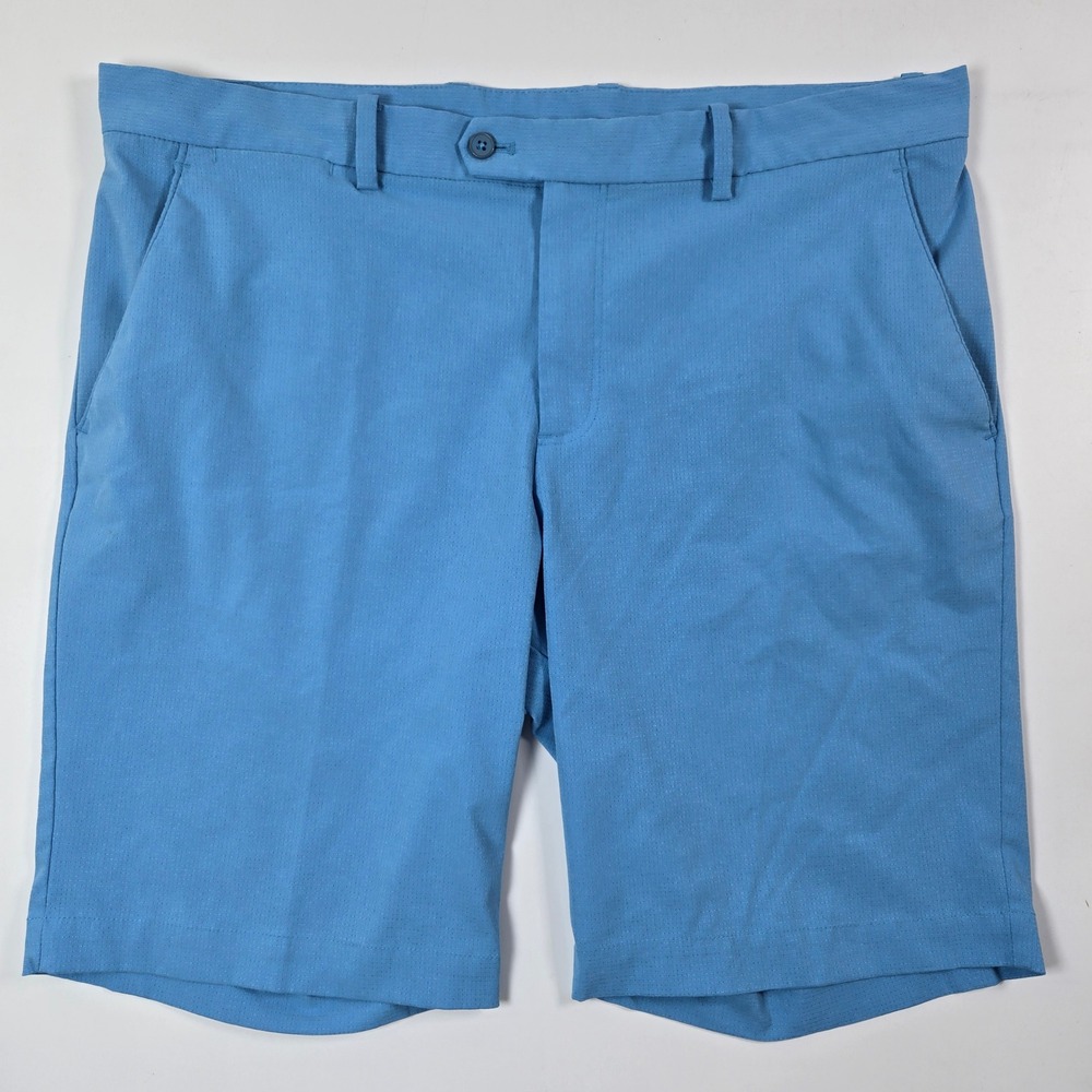 J.Lindeberg Vent Golf Shorts Mens 38 Blue Breathable Athletic